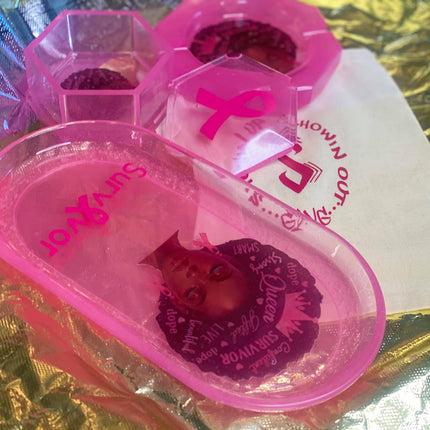 Custom Black Girl Magic Suvivor Trey Set