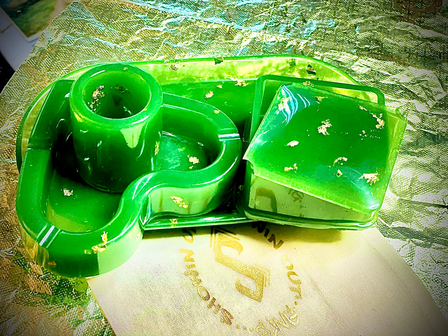 Custom "Jade" Inspired Trey Set