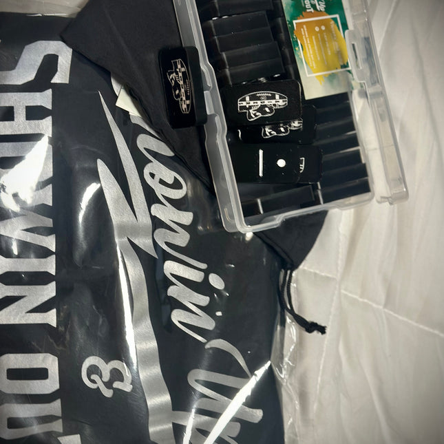 Custom Raiders Inspired Domino Set w/ Free T-shirt