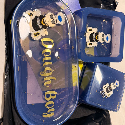 Dough Boy Collector’s Tray Bundle – Limited Custom Cartoon Edition