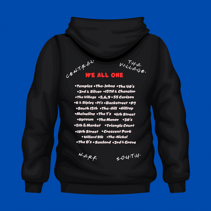 " We All One"Real Richmond Unisex Hoodies