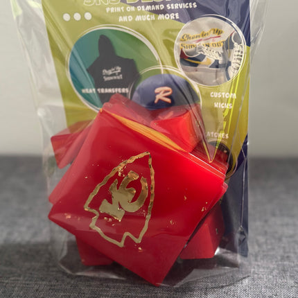 Custom Kansas City Chiefs Coaster Set