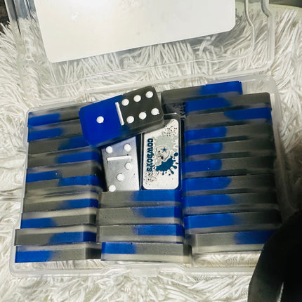 Custom “Dallas Cowboys” Domino Set W/Ashtray