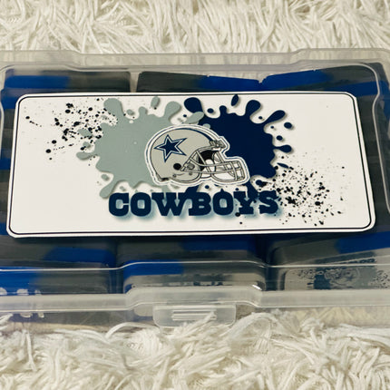 Custom “Dallas Cowboys” Domino Set W/Ashtray