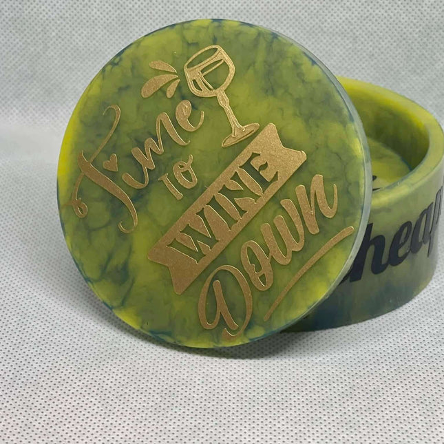 Custom Circle Coaster Set