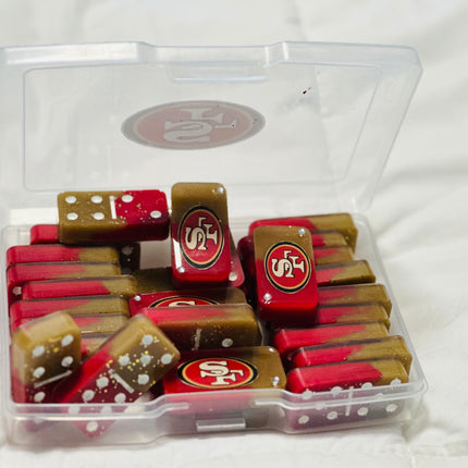 Custom Inspired 49ers Domino Set Just For Her