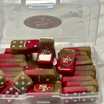 Custom Inspired 49ers Domino Set Just For Her