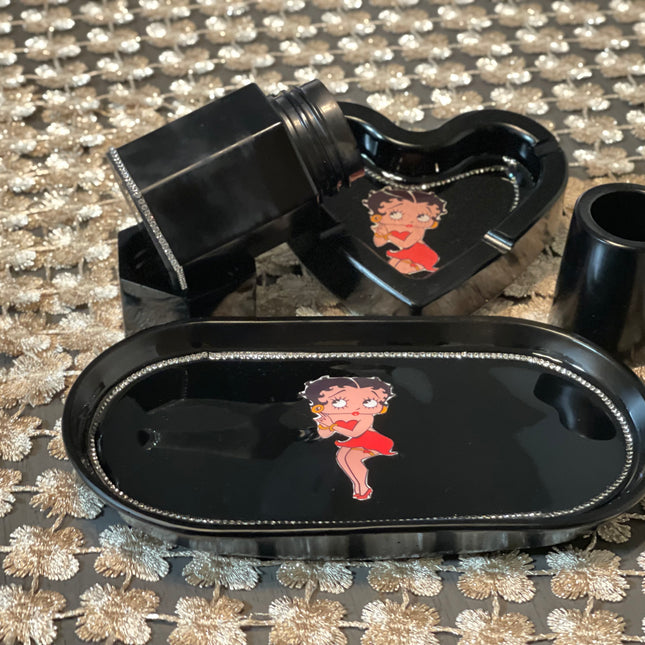 Custom Betty Boop Trey Set