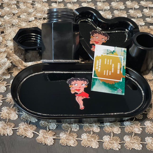 Custom Betty Boop Trey Set