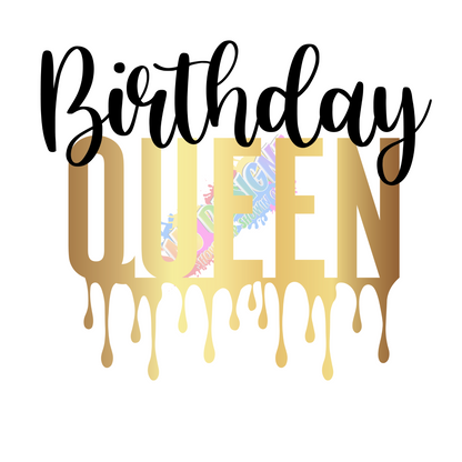 Birthday Dripped Bundle Set Digital Files