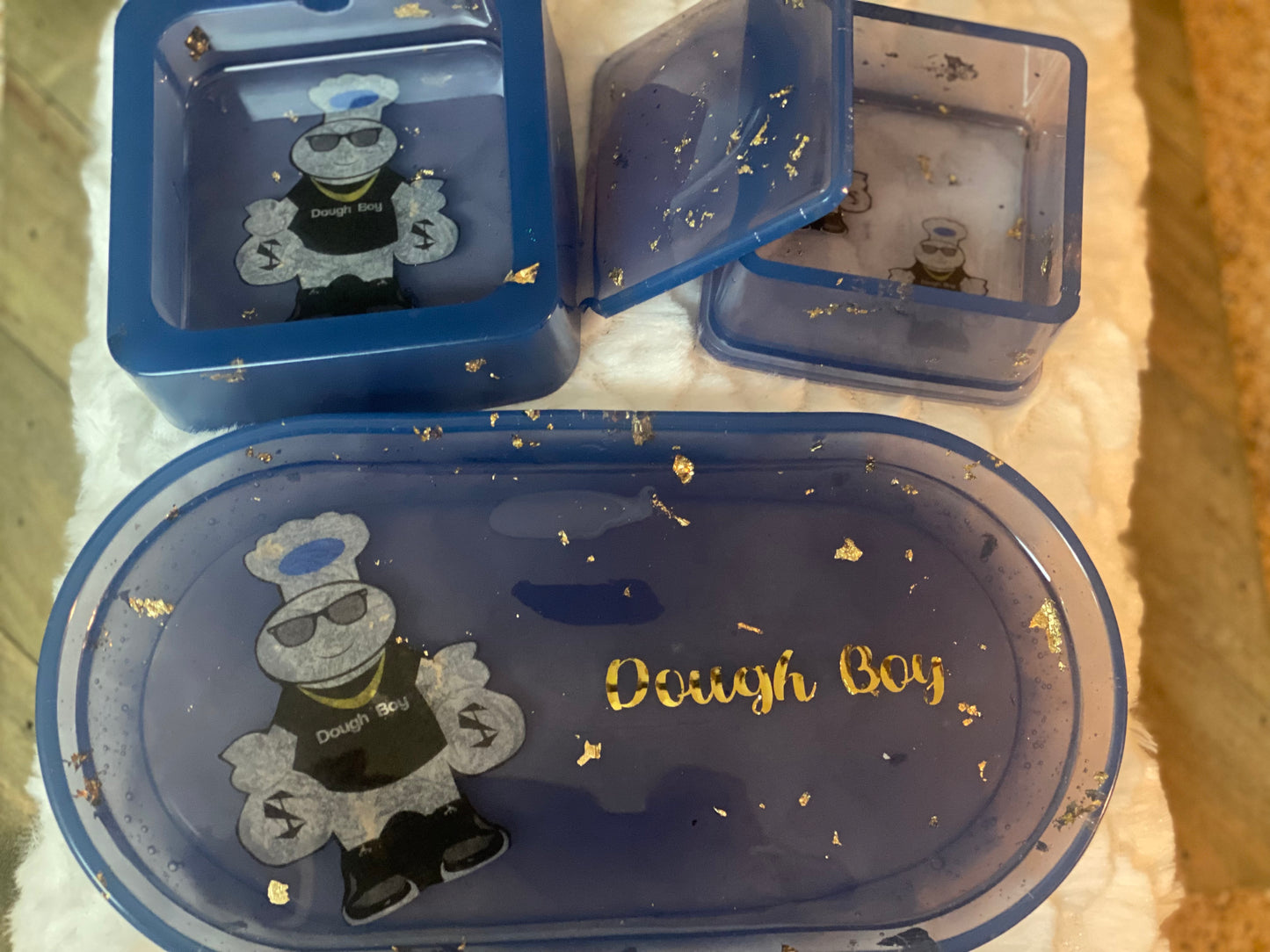 Custom Inspired "Dough Boy" Trey Set